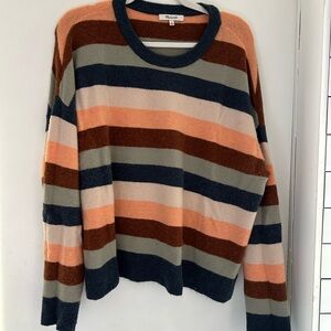 MADEWELL - Crew Neck Stripped Sweater